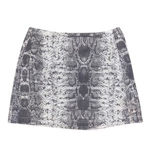 BDG Snake Skin Mini Skirt